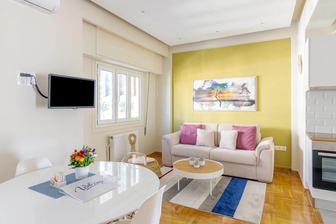 雅典Chic Penthouse For 4 Ppl In Kolonaki公寓 外观 照片