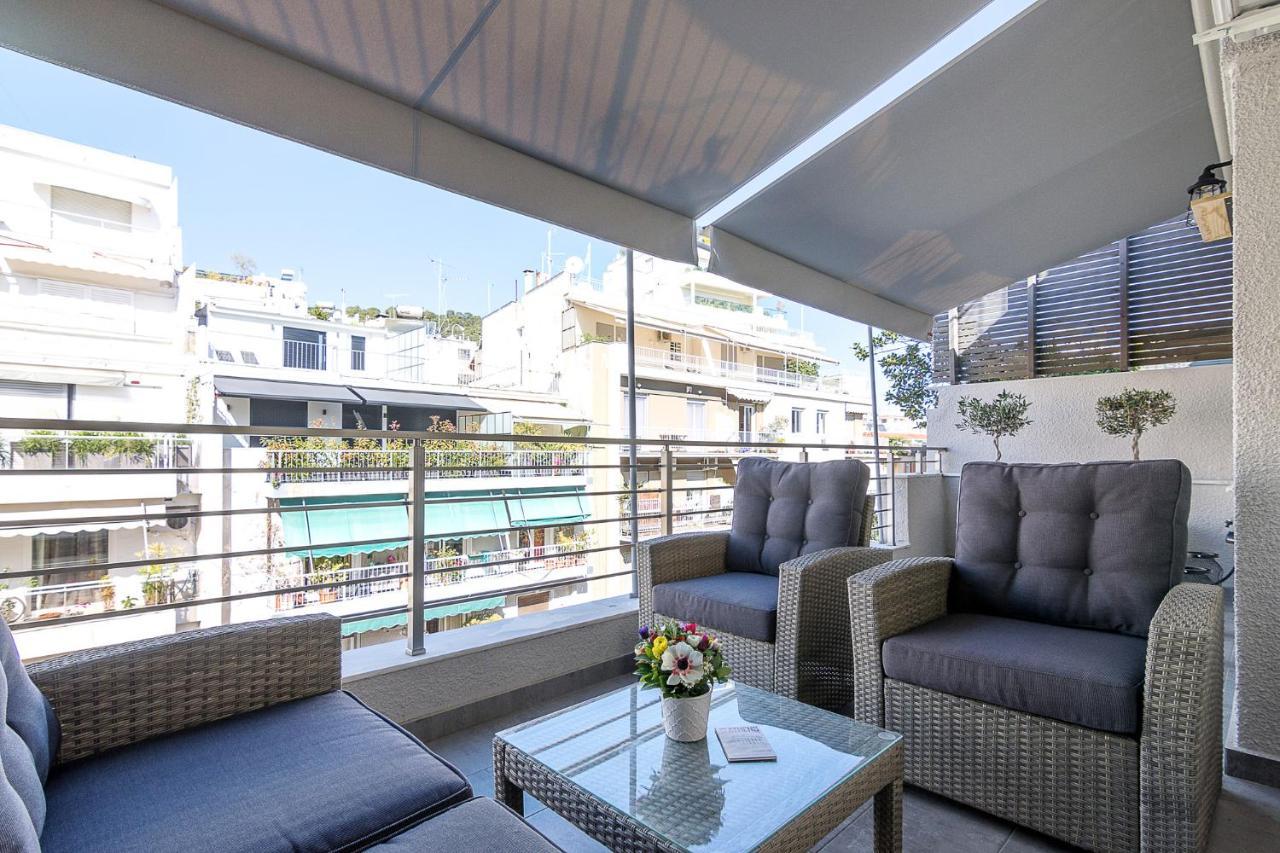 雅典Chic Penthouse For 4 Ppl In Kolonaki公寓 外观 照片