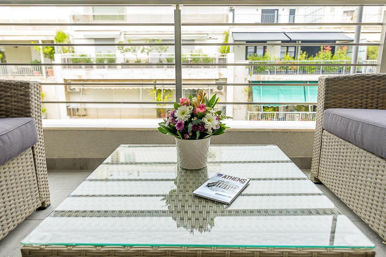 雅典Chic Penthouse For 4 Ppl In Kolonaki公寓 外观 照片