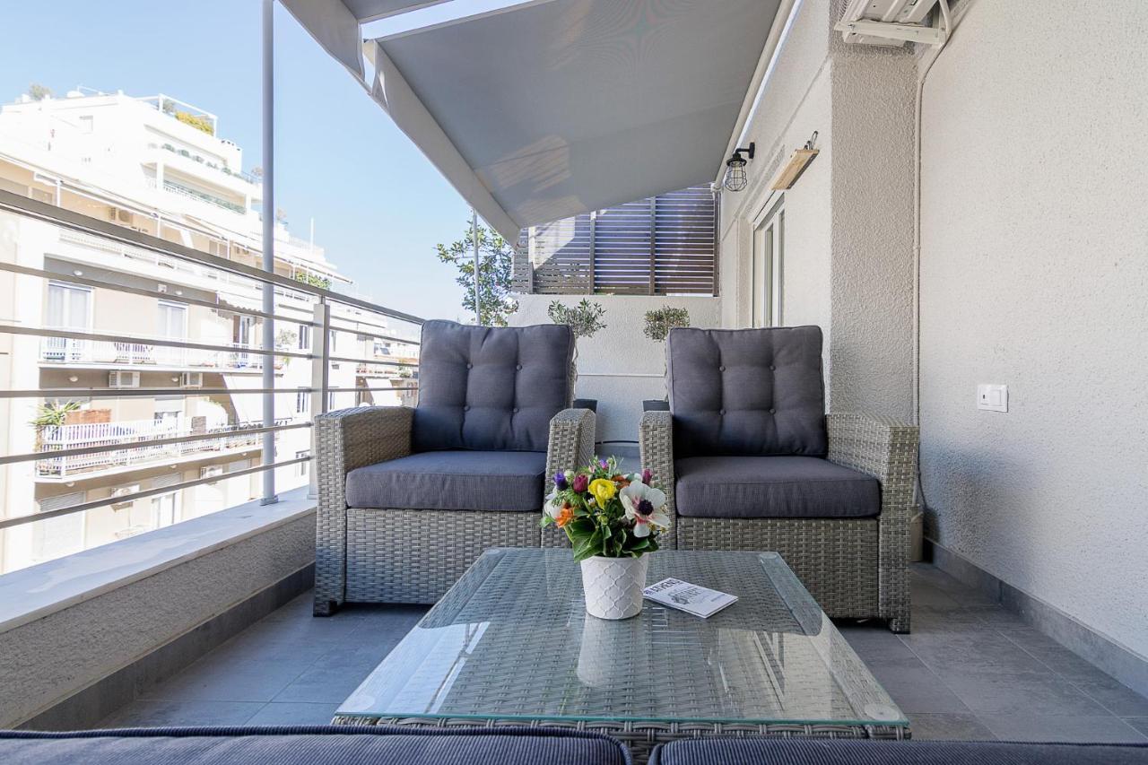 雅典Chic Penthouse For 4 Ppl In Kolonaki公寓 外观 照片